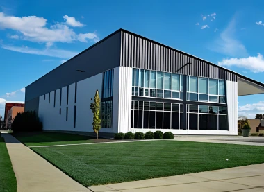 Office building window tinting