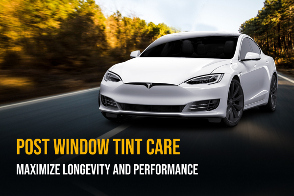 Post Window Tint Care