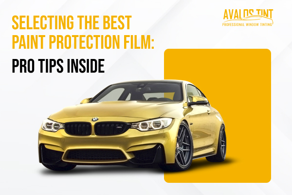 how to select the best paint protection film for your vehicle expert tips